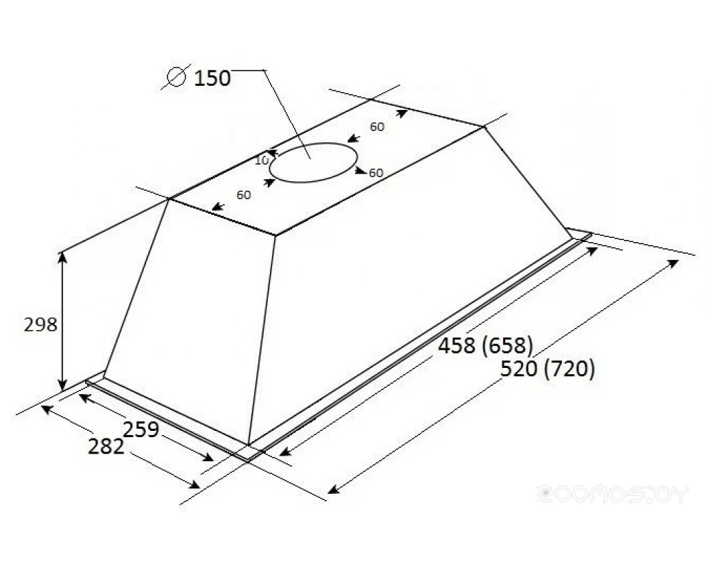 Вытяжка Kuppersberg INLINEA 52 XE